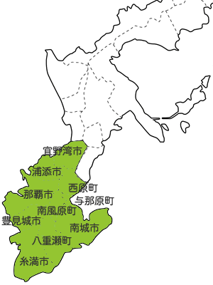 サービスエリアの地図